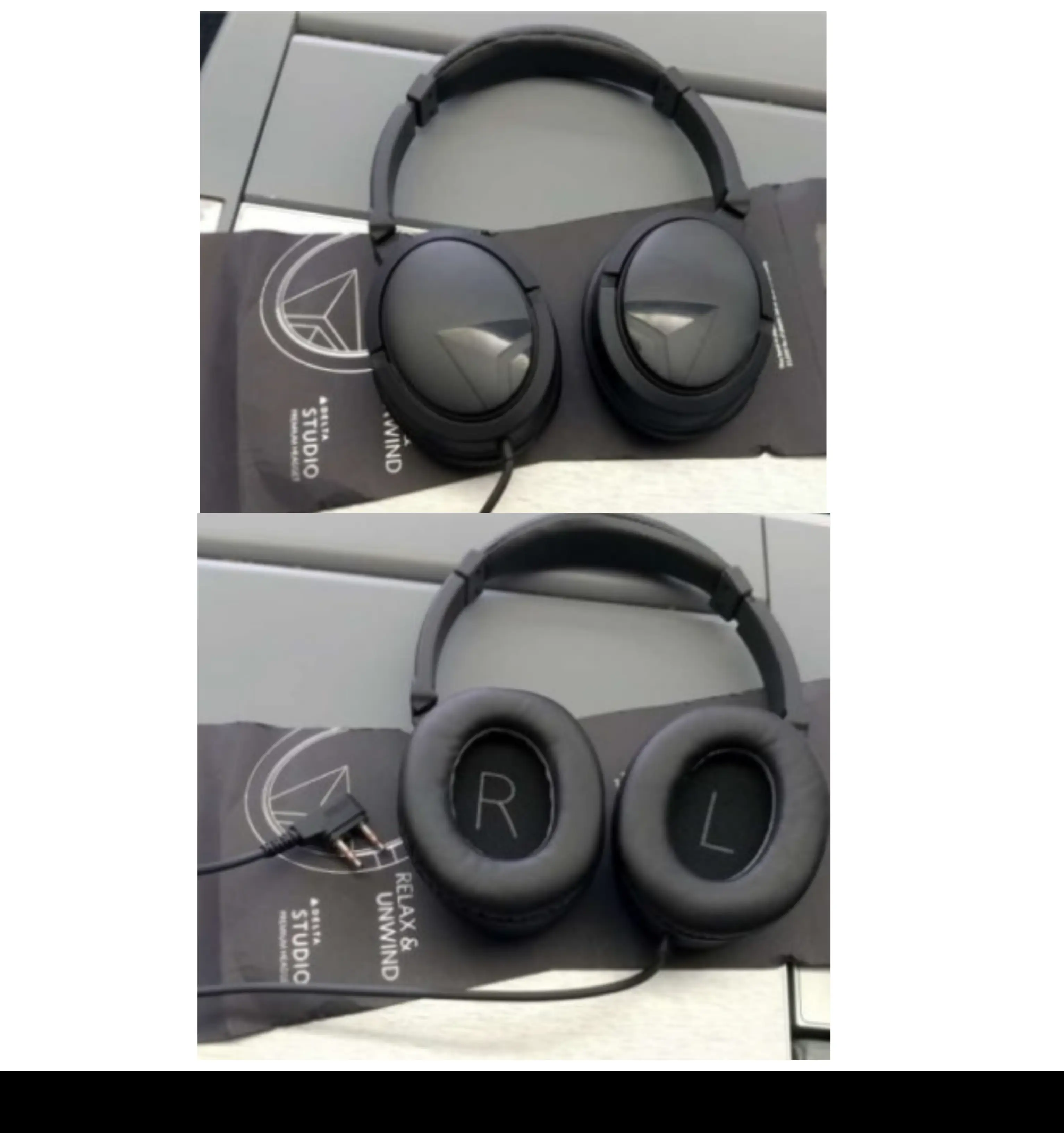 Studio Headphone with noise cancellation